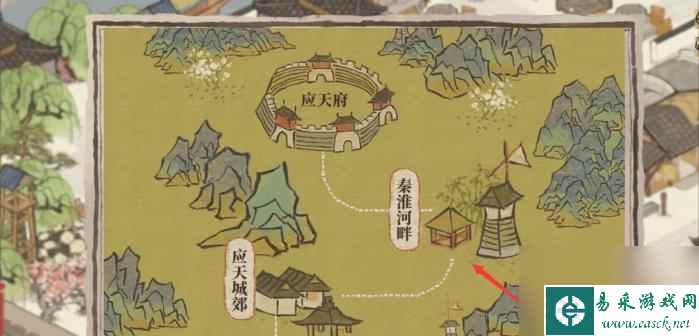 江南百景图杏仁黄在哪？