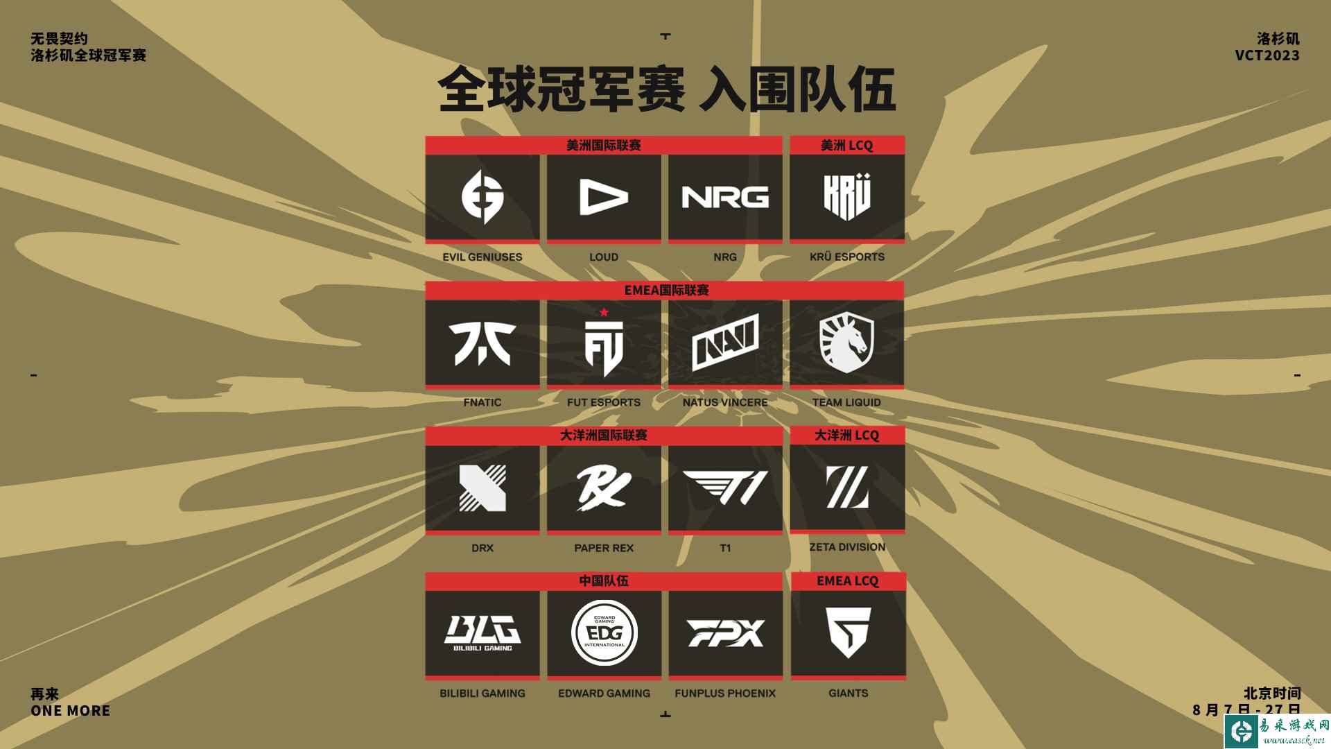 无畏契约洛杉矶冠军赛赛程 2023洛杉矶全球冠军赛日程表及赛制