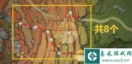 《原神》3.8清心收集路线一览