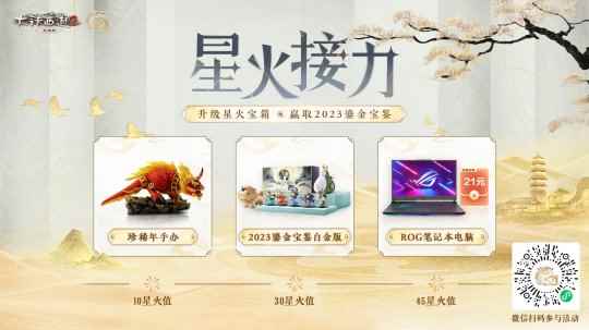 21周年庆最全福利指引!分享烟花大会赢2023鎏金宝鉴