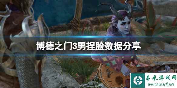 《博德之门3》人类捏脸怎么捏 男捏脸数据分享