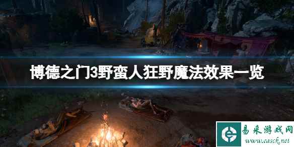 《博德之门3》野蛮人狂野魔法效果一览 野蛮人狂野魔法效果有哪些?
