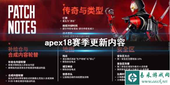 《Apex英雄》18赛季更新改动内容一览