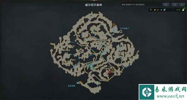命运方舟伯尔尼北部观景点位置