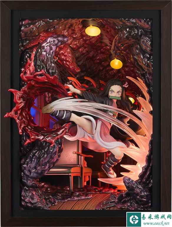 良笑社《鬼灭之刃 无限列车篇》灶门祢豆子手办开订!