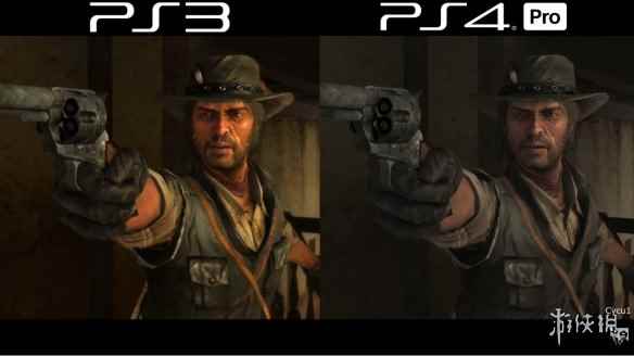 你觉得变化大吗?《荒野大镖客》PS4 Pro/NS与原版对比
