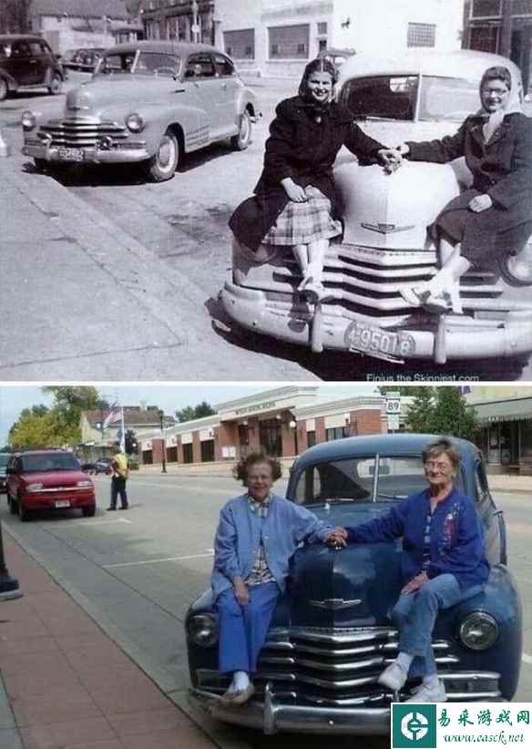 海滩变陆地、废墟重繁华！令人震惊的30张神奇对比照