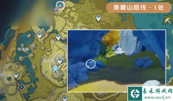 原神夜泊石分布图