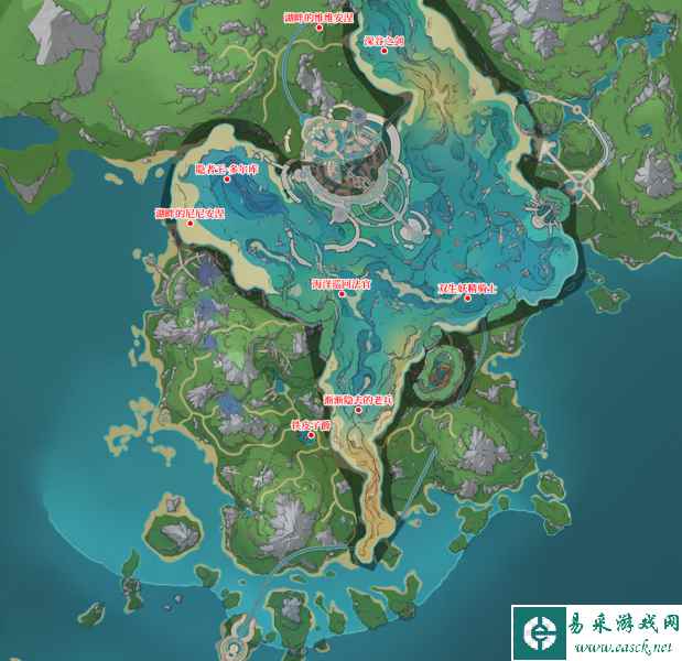 原神地方传奇位置汇总 枫丹地方传奇在哪