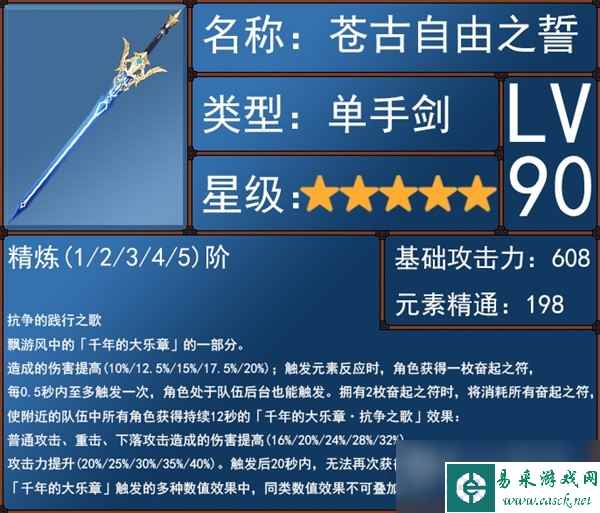 原神40版本水主技能说明和圣遗物武器选择指南