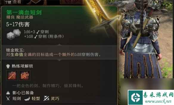 博德之门3刺剑类型介绍