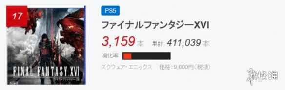 再创辉煌!《最终幻想16》日本实体销量突破40万大关
