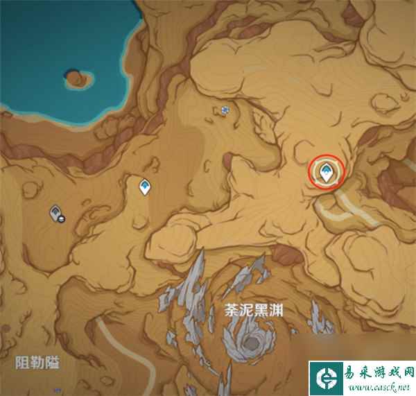 原神荒石苍漠地下锚点怎么开