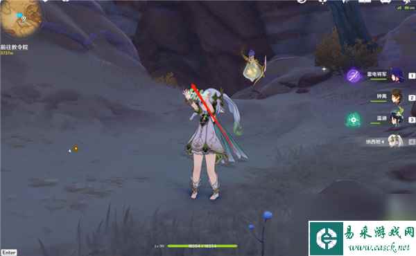 原神荒石苍漠地下锚点怎么开