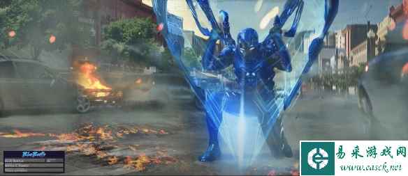 DC新片《蓝甲虫》曝多张概念图 蓝甲虫激战大反派！