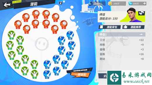 《全明星街球派对手游》傅值潜能推荐一览