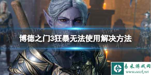 《博德之门3》狂暴无法使用怎么办? 狂暴无法使用解决方法