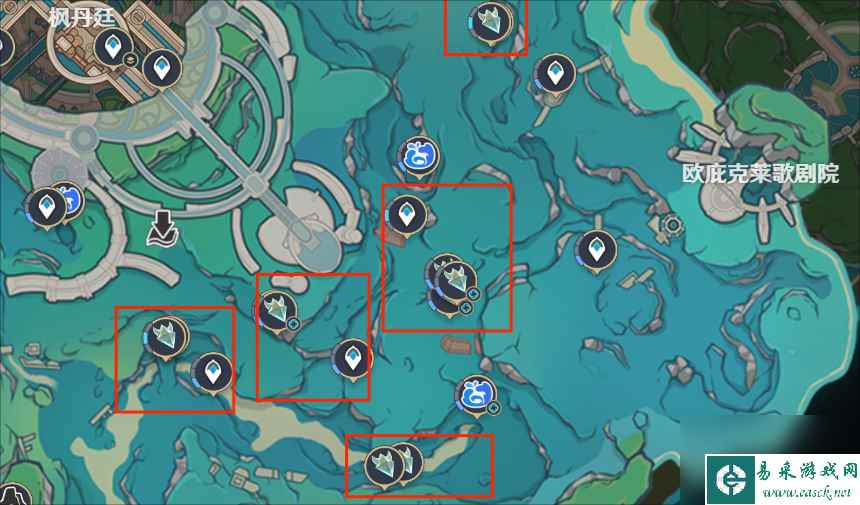 原神枫丹4.0晶核在哪里,原神枫丹4.0晶核位置攻略