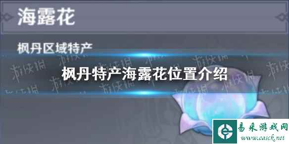 《原神》枫丹特产海露花位置介绍