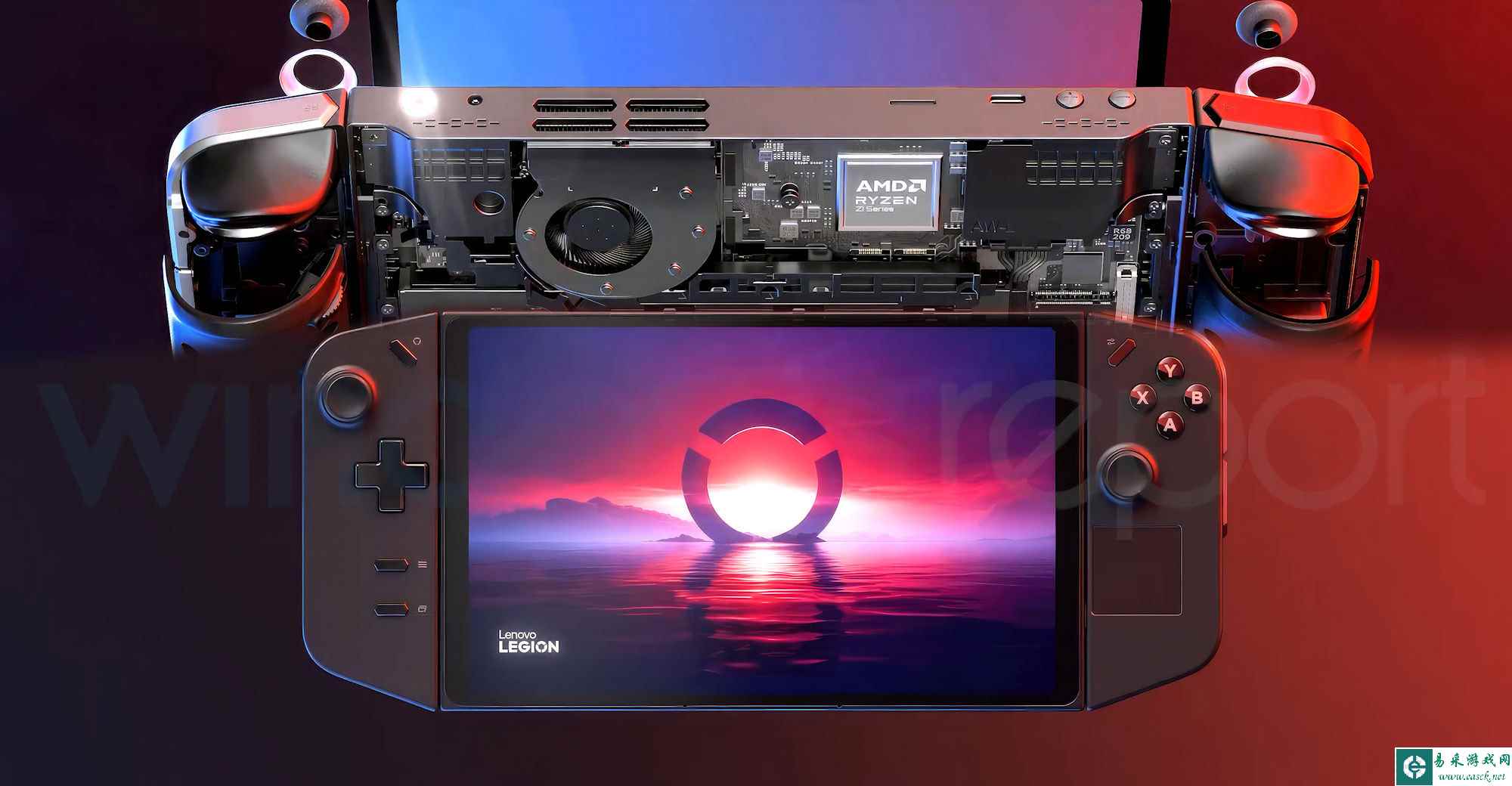 联想发布Legion Go游戏掌机,采用AMD Z1芯片