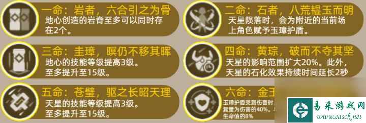 原神钟离命座几命最好 钟离命座性价比推荐