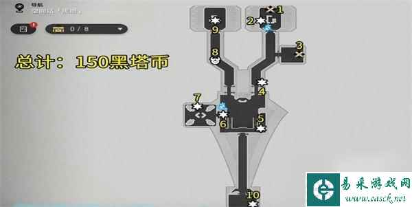 崩坏星穹铁道黑塔空间站宝箱位置大全