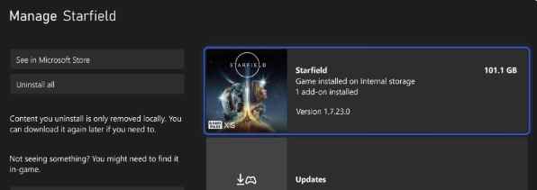 《星空》首日更新补丁现已推出 PC版13.4G主机版15.48G