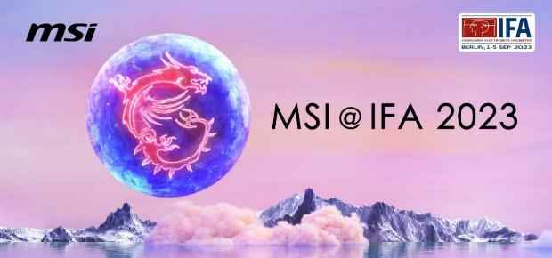 MSI微星科技亮相IFA 2023消费电子展