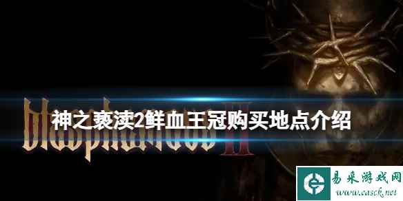 《神之亵渎2》鲜血王冠在哪买?鲜血王冠购买地点介绍