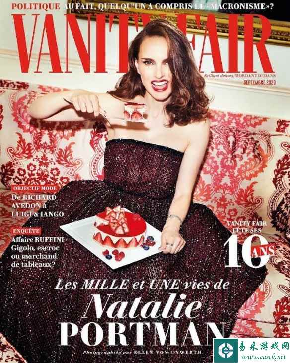 娜塔莉·波特曼最新杂志写真 笑容张扬大女主气质拉满