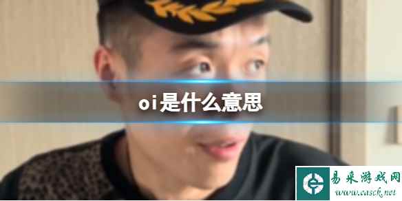 oi是什么意思 oi的梗百科