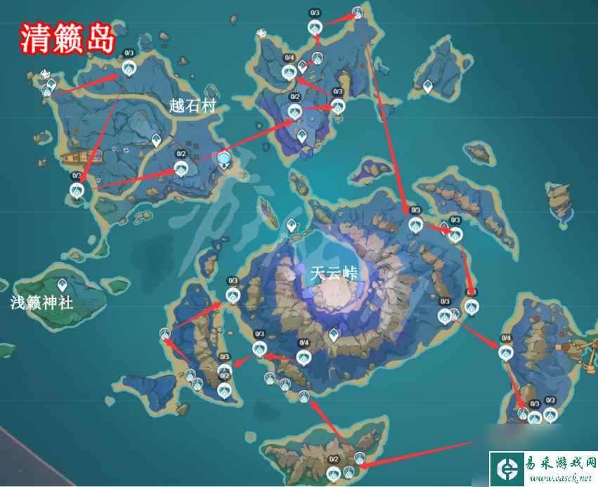 《原神》浮游晶化核在哪里刷？浮游晶化核速刷路线推荐
