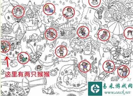 《离谱的智商》花果山找猴通关攻略