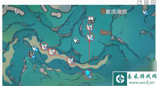 原神原海异种刷新点在哪里 原神原海异种刷新点的位置详情