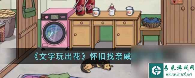 《文字玩出花》怀旧找亲戚通关攻略