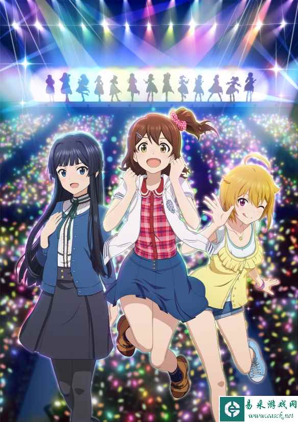 《偶像大师 百万现场！》动画新视觉图公开 10月开播