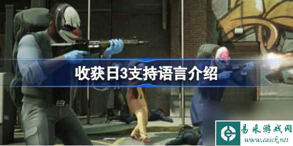 收获日3有中文吗,收获日3支持语言介绍