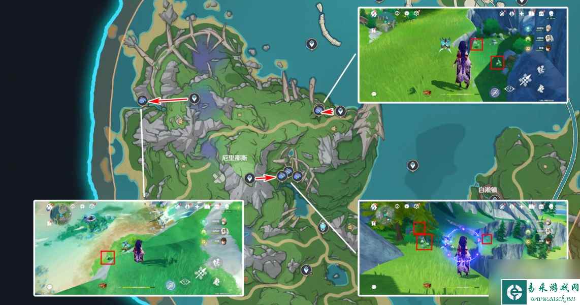 《原神》柔灯铃采集具体位置