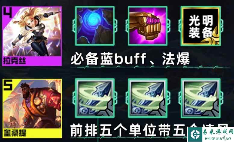 《金铲铲之战》吹风拉克丝阵容玩法攻略