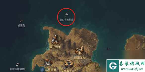 《命运方舟》逃亡者的村庄岛之心获得方法