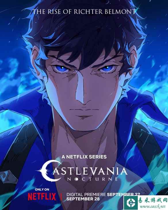 里希特·贝尔蒙特的起源！《恶魔城：夜曲》角色海报