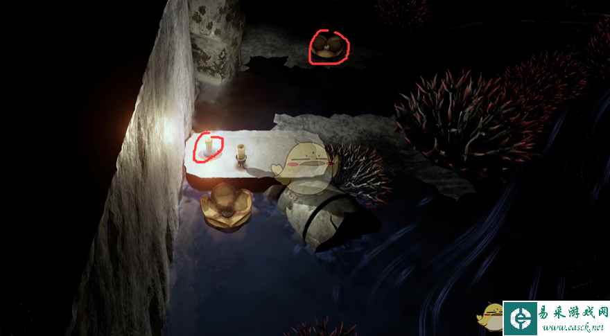 《蜡烛人》第十一章第三关蜡烛位置攻略