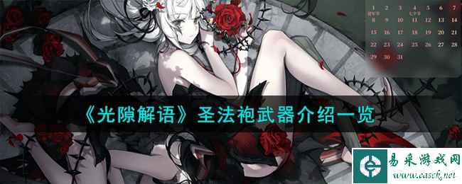 《光隙解语》圣法袍武器介绍一览
