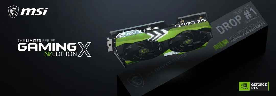 微星限量版开山之作,GeForce RTX GAMING X 8G NV EDITION耀世登场