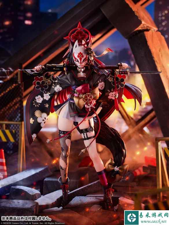 灾难之狐的肉腿诱惑！《碧蓝档案》狐坂若藻手办开订