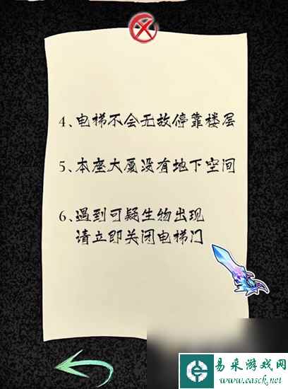 《隐秘的档案》电梯惊魂通关攻略