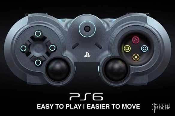 科技感直接拉满!粉丝晒出自制PS6游戏主机概念设计图