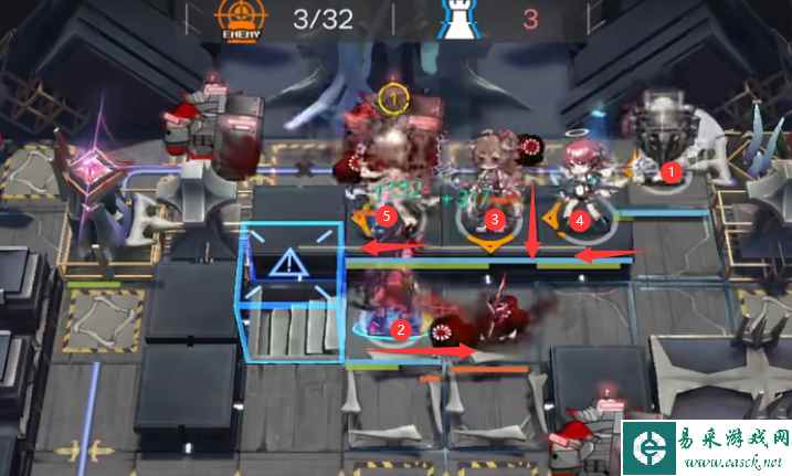明日方舟13-11怎么打 恶兆湍流13-11小镇翳云摆完挂机攻略