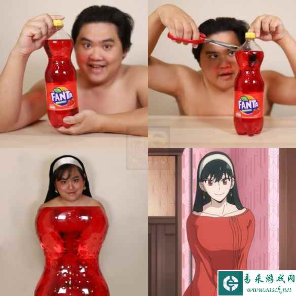 芬达裙子不要太抽象! 泰国小哥COS《间谍过家家》约儿