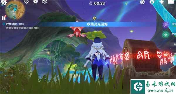 原神甘露花海解谜怎么做 原神甘露花海解谜宝箱攻略